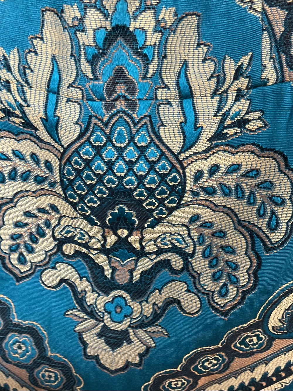 Alice + Olivia Natalee Brocade A Line Sleeveless Mini Dress Turquoise Sz 0 - Picture 8 of 14